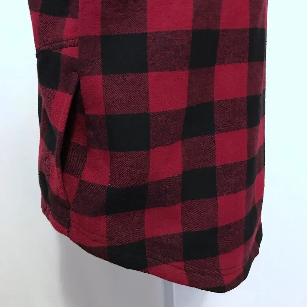 Orvis NWT Buffalo Plaid Shirt Fleece Lined Jacket Women S